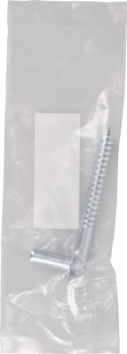 Image showing  1/2 in. x 4 in. Gate Screw Hook, Zinc