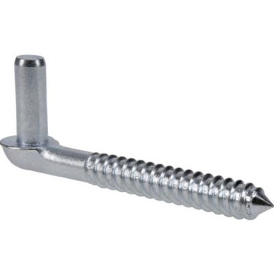 Image showing  1/2 in. x 4 in. Gate Screw Hook, Zinc