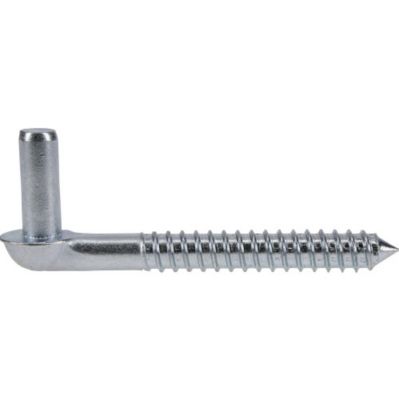 Image showing  1/2 in. x 4 in. Gate Screw Hook, Zinc