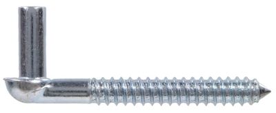 Image showing  5/8 in. x 5 in. Gate Screw Hook, Zinc
