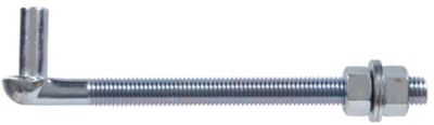 Hillman Gate Bolt Hook, 5/8 in. x 8 in., Zinc