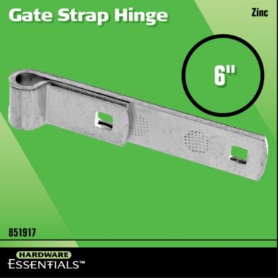 Image showing  6 in. Gate Hinge Strap, Zinc