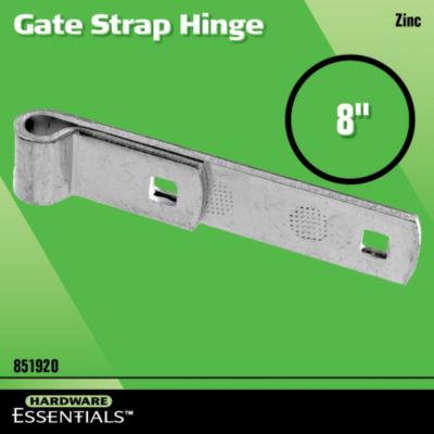 Image showing  8 in. Gate Hinge Strap, Zinc