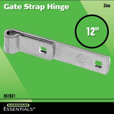 Image showing  12 in. Gate Hinge Strap, Zinc