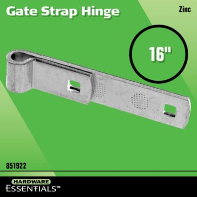 Image showing  16 in. Gate Hinge Strap, Zinc