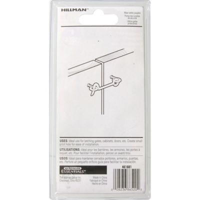 Image showing  Hardware Essentials 6 in. Cd-Gate Hook & Eye, Zinc