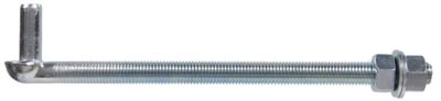 Image showing  3/4 in. x 12 in. Gate Bolt Hook, Zinc