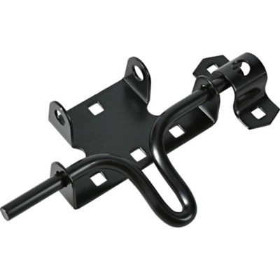 Hillman Hardware Essentials Cd-Slide Action Gate Latch Bk, 851225 You can also add a lock on the latch