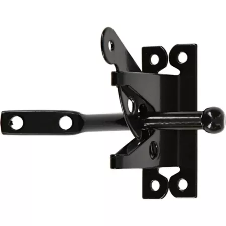 Hillman 2x4 Gate Latch Black Gate Hardware