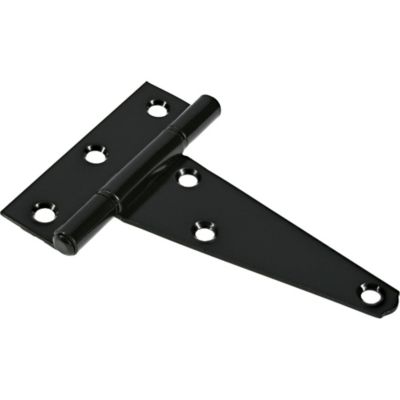 Hillman Hardware Essentials Heavy Duty T-Hinge Black (4 in.)