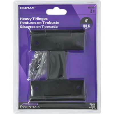 Image showing  Hardware Essentials 8 in. Heavy Duty Strap Hinge, Zinc, 852565