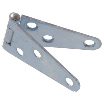 Hillman Cd-Light Strap Hinge, 2 in., Zinc, 2 Pack