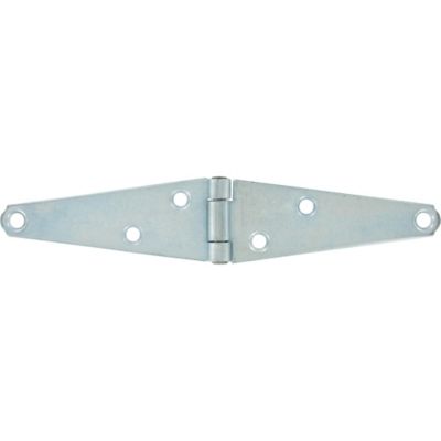 Image showing  Hardware Essentials 4 in. Heavy Duty Strap Hinge, Zinc