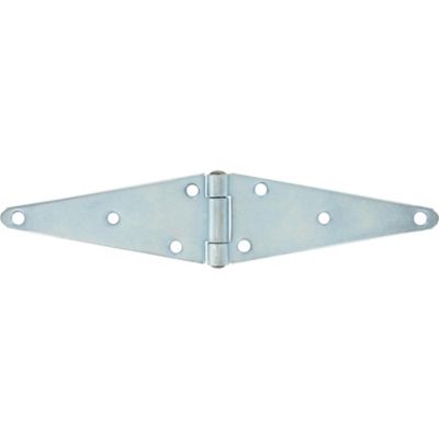 Image showing  Hardware Essentials 6 in. Heavy Duty Strap Hinge, Zinc