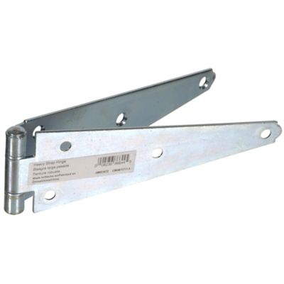 Image showing  Hardware Essentials 8 in. Heavy Duty Strap Hinge, Zinc, 851672
