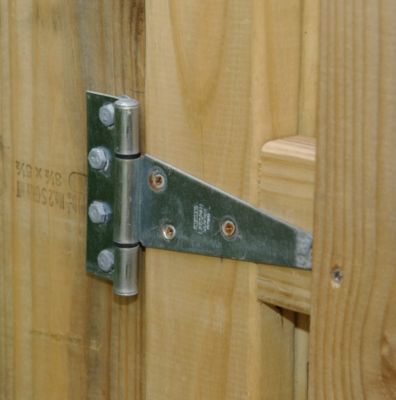 Image showing  Hardware Essentials 6 in. Heavy Duty T-Hinge, Zinc