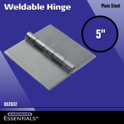 Image showing  Hardware Essentials 5 in. Fg Surface Hinge, Weldable, Plain