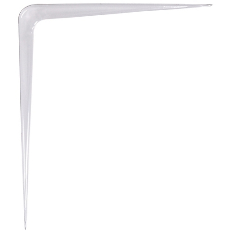 Hillman Hardware Essentials Fg-Shelf Bracket 12X14 White