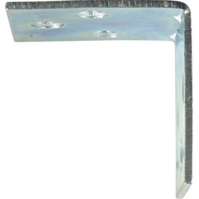Image showing  Hardware Essentials 1-1/2 in. Cd-Double Corner Brace, Zinc, 4-Pack