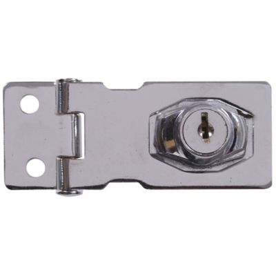 Hillman Hardware Essentials Chrome Cd-Ka Key Safety Hasp, 4-1/2 in.