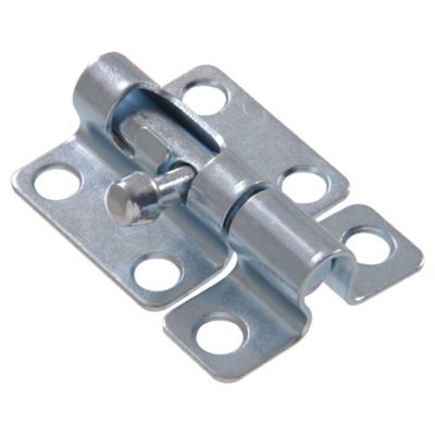 Hillman 851687 Heavy-Duty Fixed Pin Strap Hinge, Galvanized, 4-in