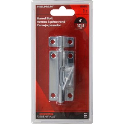 Image showing  Hardware Essentials Zinc Cd-Barrel Bolt, 4 in.