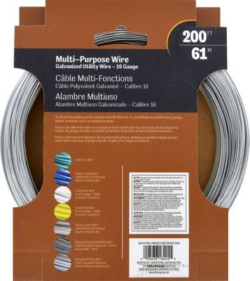 Image showing  55 lb. Solid Wire, #16 x 200 ft., Galvanized