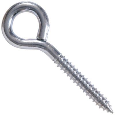 Hillman Hardware Essentials Lag Thread Screw Eye Zinc (1/2 in. x 5-1/2 in.)