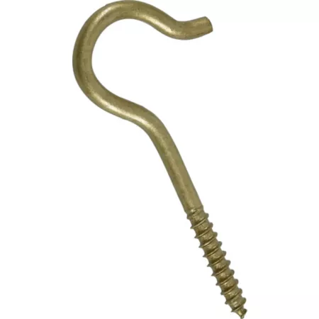 Hillman Durasteel Ceiling Hook #6 x 3-3/8 in 35 lb Gold with Flag Hardware Hooks