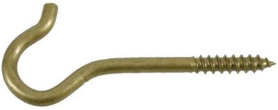 Image showing  60 lb. #4 x 3-7/8 in. Durasteel Ceiling Hook, Gold, Flagged