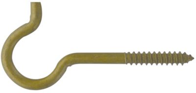 Hillman 4.94-in Zinc-plated Steel Screw Hook in the Hooks