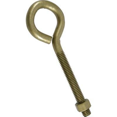 Hillman Hardware Essentials Fg Eye Bolt Wn 3/8-16X5 Gold