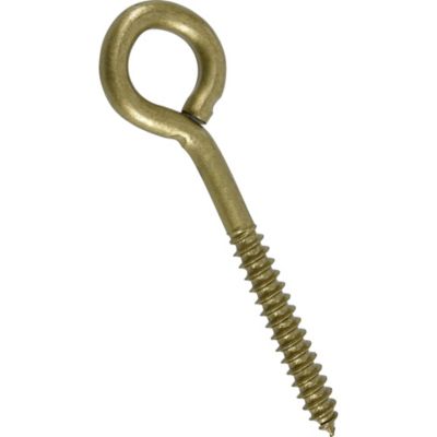 Hillman Hardware Essentials Fg Eye Lag Bolt 5/16X4 Gold