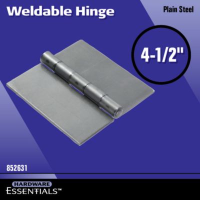 Image showing  Hardware Essentials 4-1/2 in. Fg Surface Hinge, Weldable, Plain
