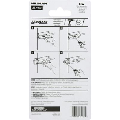 Image showing  Black Cd-Barrel Bolt, 2-1/2 in.