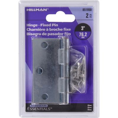 Image showing  Hardware Essentials 3 in. Cd-General Purpose Hinge, 2-Pack