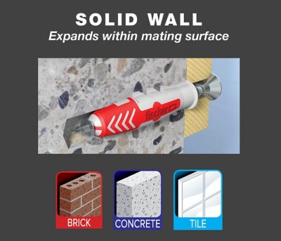 Image showing  #6 & #8 DuoPower Contractor-Strength Anchors Kit, 75 pk.