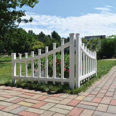 Xpanse Vinyl Corner Accent Fence 73004189 At Tractor Supply Co