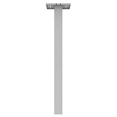 Barrette Outdoor Living 4 Vinyl Mailbox Post Stand, White, 54 in. L