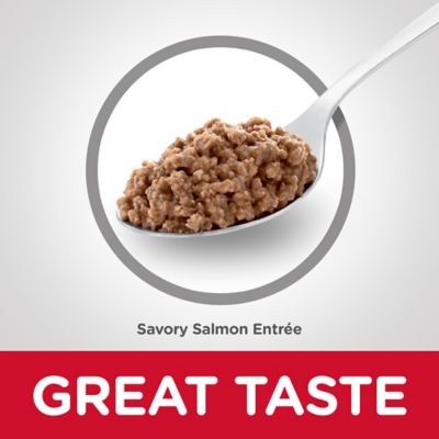 Image showing  Adult Savory Minced Salmon Recipe Wet Cat Food, 5.5 oz.