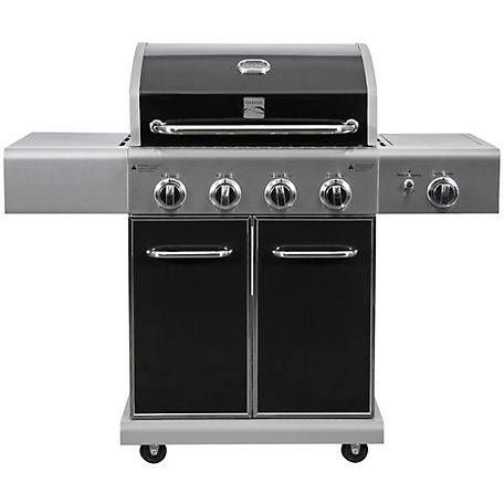 Kenmore 4-Burner Propane Gas Grill with Searing Side Burner