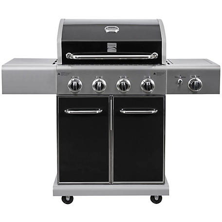 Kenmore 4-Burner Propane Gas Grill with Searing Side Burner