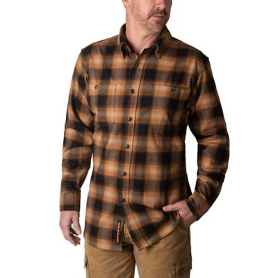 Walls Men's Longhorn Midweight Flannel Work Shirt at Tractor Supply Co.