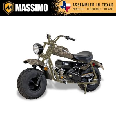 Massimo MB200 196cc Gas Powered 7.5HP Mini Bike Motorcycle, Camo