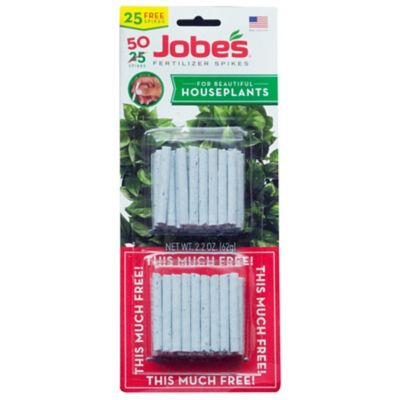 Jobe's Houseplant Fertilizer Spikes, 50-Pack