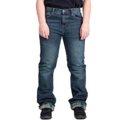 insulated denim jeans