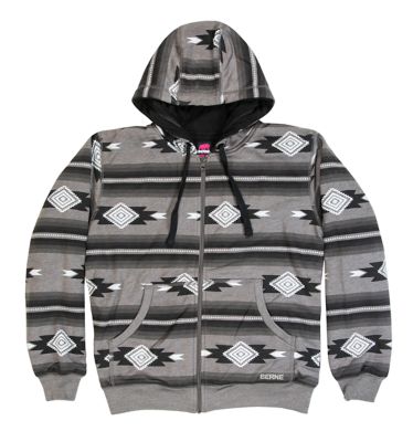 fleece lined hooded sweatshirt