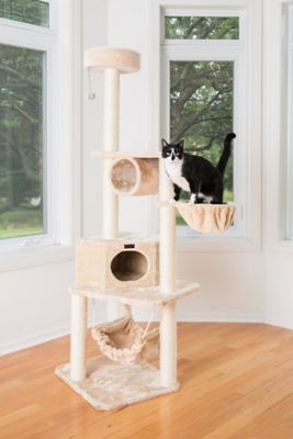 Armarkat 72 In H Pet Cat Tower Tower Entertainment Furniture With Lounge Basket Perch A7204 At Tractor Supply Co
