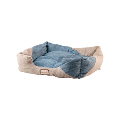 Image showing  Polyfill Warm Bolster Indoor Cat Bed for Small Pets