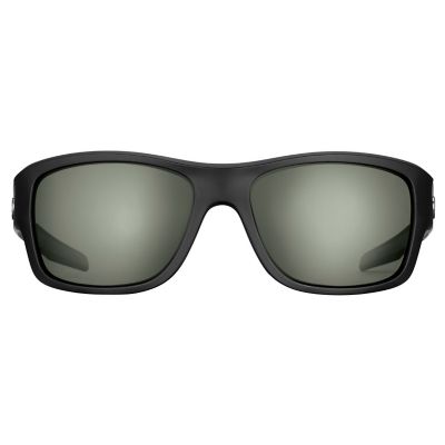Image showing  Down Sea Sunglasses, Matte Black Frame with Smoke Lenses, Large